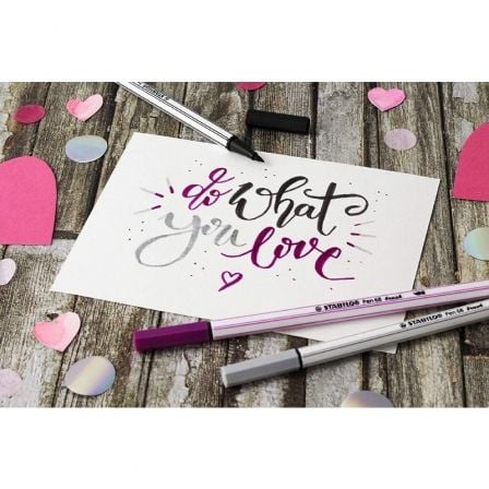 Stabilo Pen 68 Brush Arty 18 unidades
